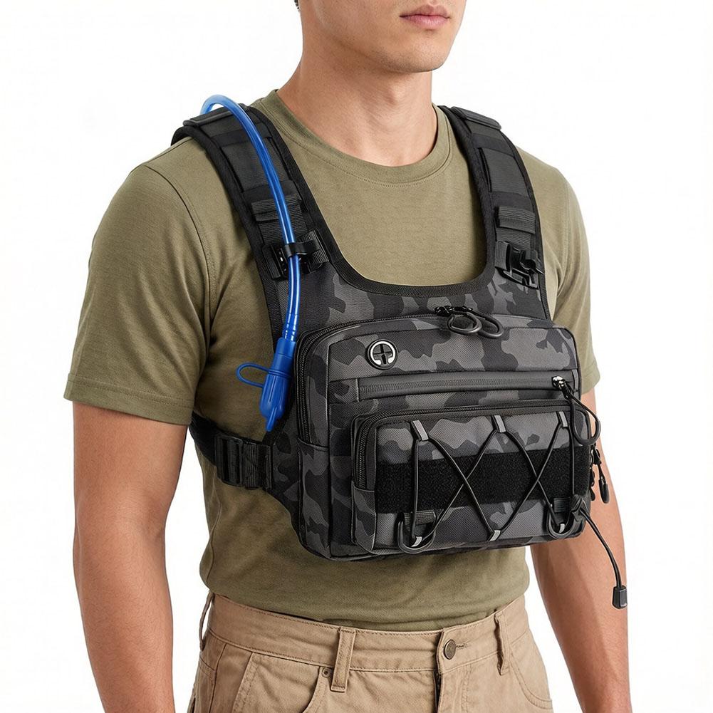 Outdoor Adventure Vest - Plecak Biegowy z Kieszenią na Wodę,