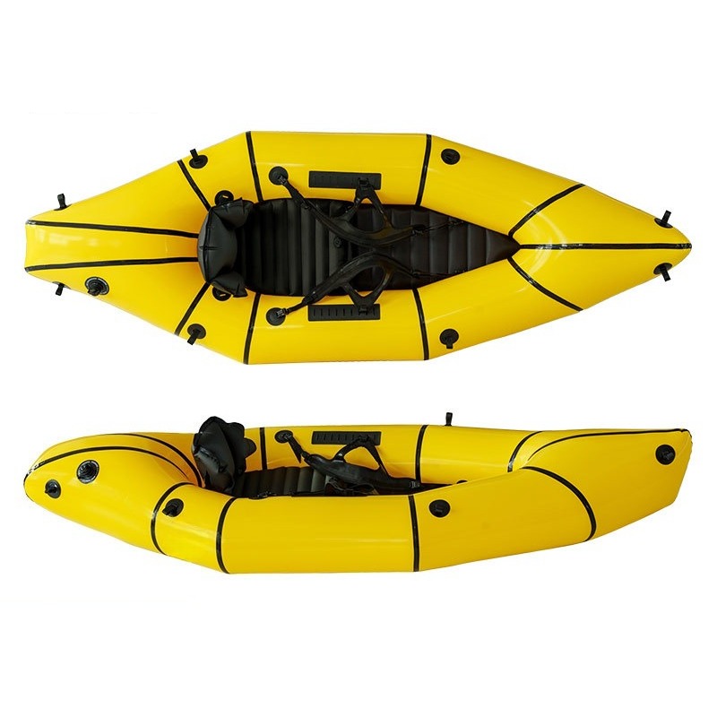 Outdoor Adventure Rafting - Nadmuchiwana łódka wędkarska, jednoosobowy kajak, przenośne