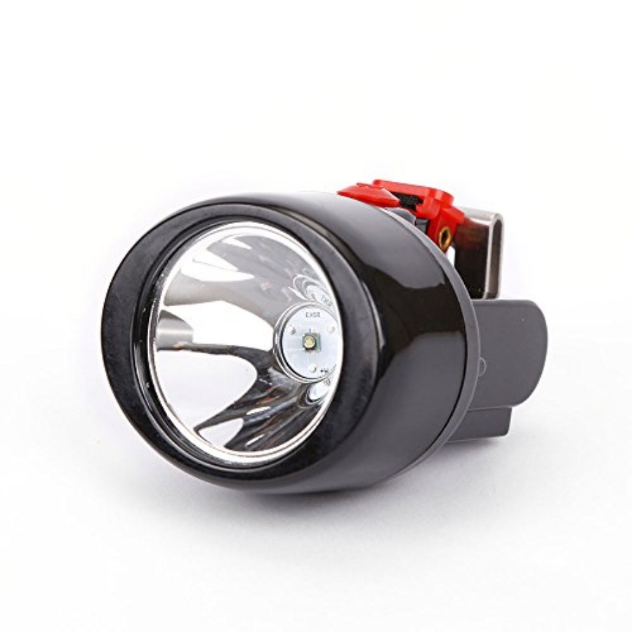 Headlamp Waterproof Rechargeable - Akumulatorowa lampa górnicza LED, wodoodporna i