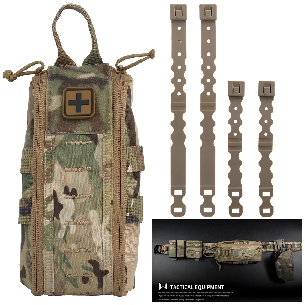 Outdoor Adventure Vest - Campingowa apteczka MOLLE saszetka na pasek
