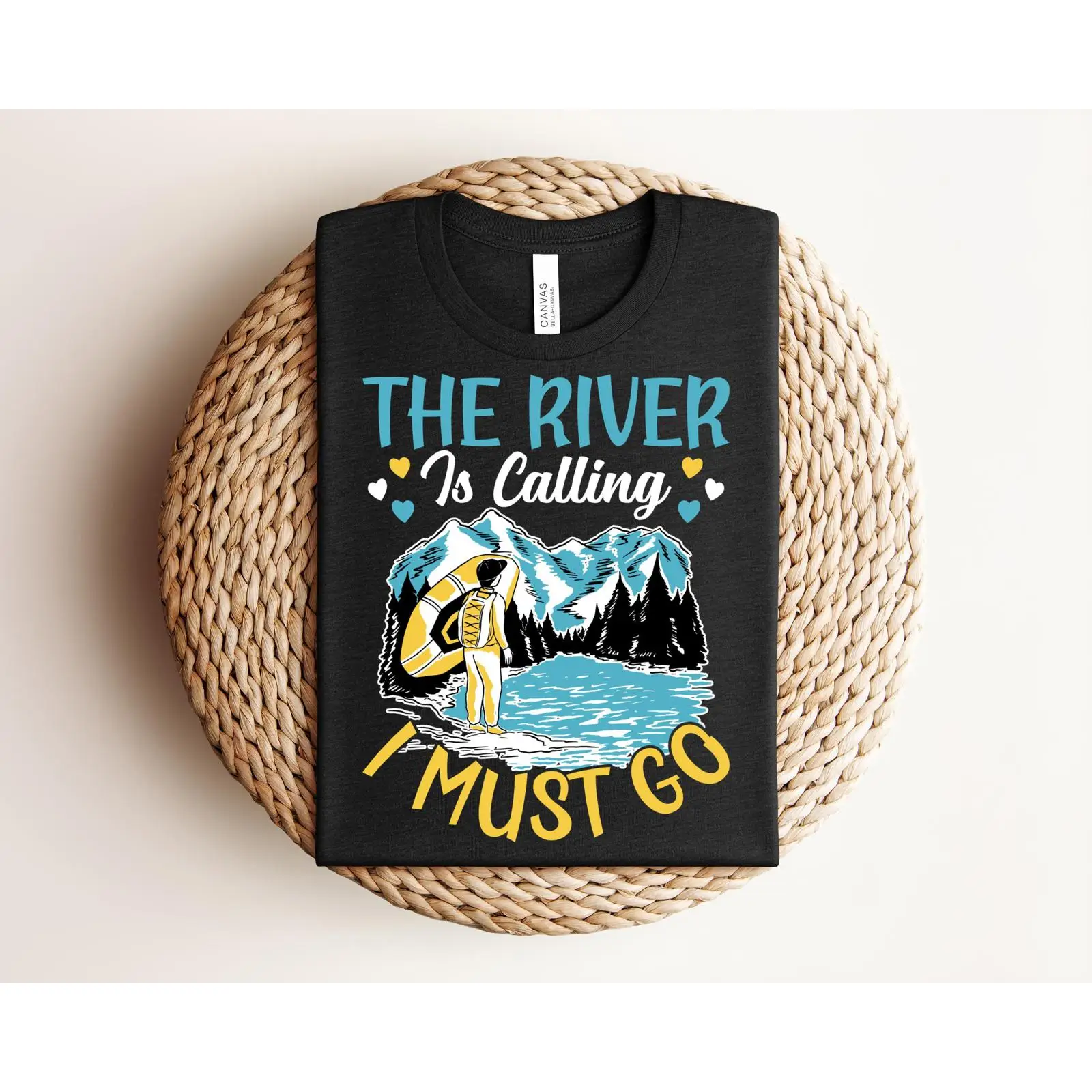 Outdoor Adventure Rafting - Koszulka The River Is Calling I